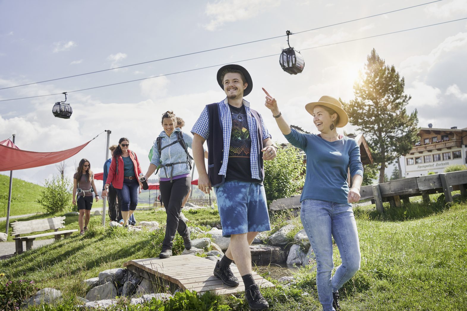 Hexenwasser Team Sommer Wandern Barfussweg – Hexenwasser